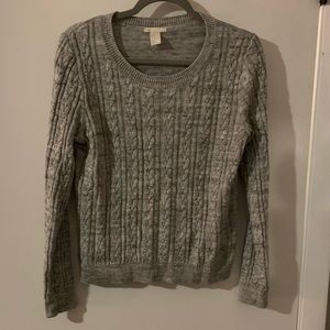 H&M Sweater Grey Size Medium